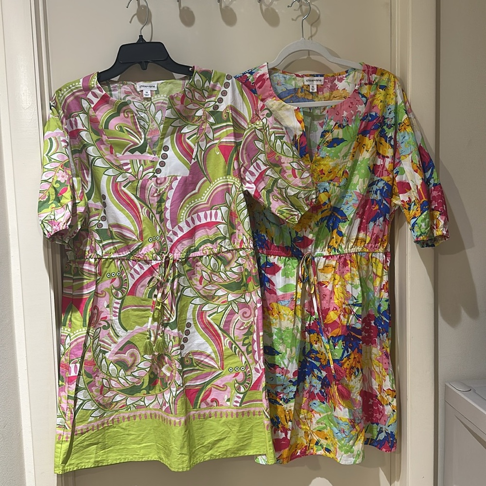 Vibrant Colorful Patterned Dresses